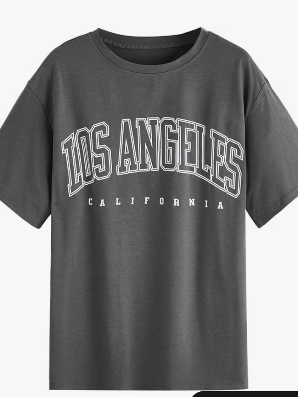 Los Angeles Graphic Tee - Charcoal
